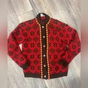 Vintage Norwegian Gann Wool Sweater